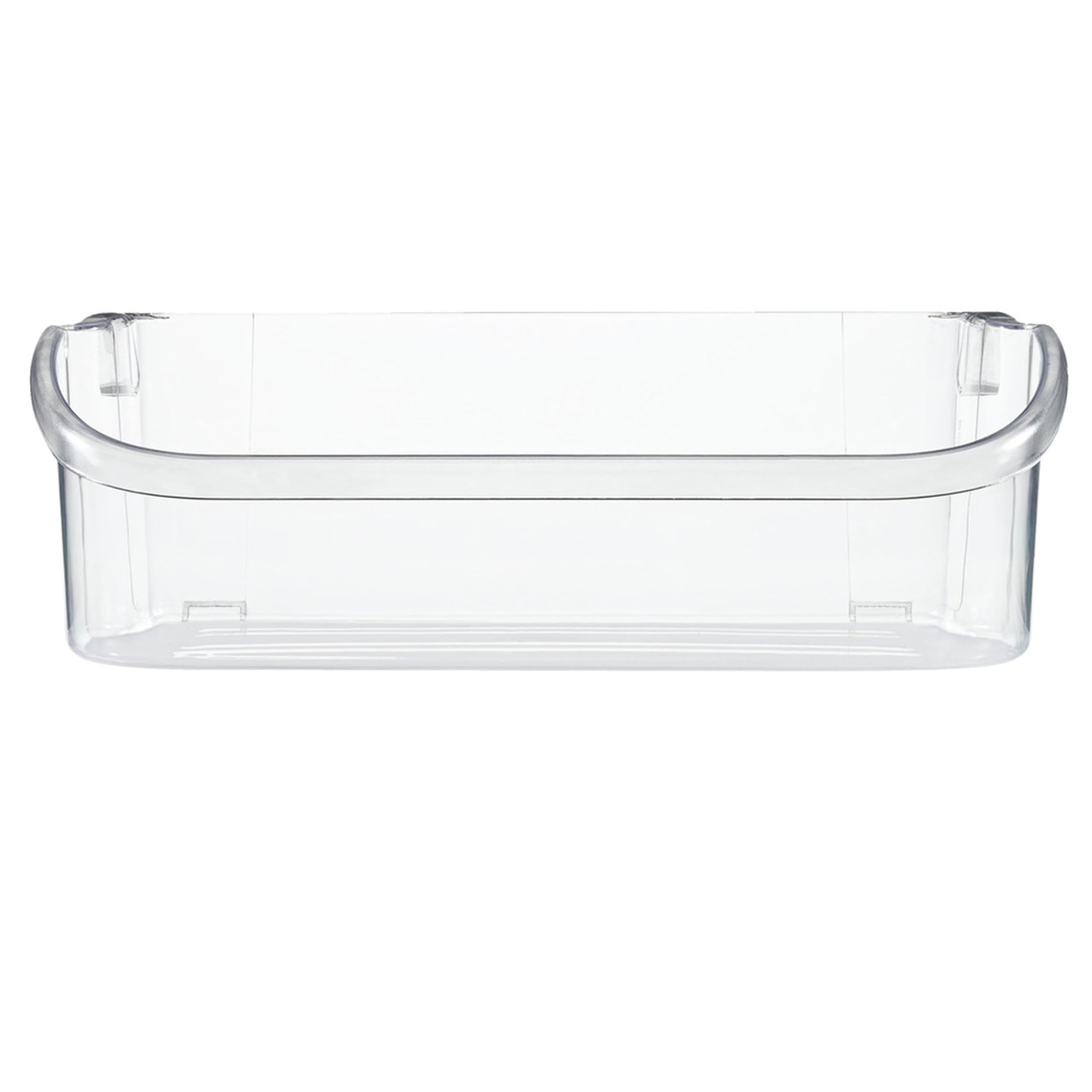Smart Choice 240356402 Refrigerator Door Shelf Bin, Top, Clear
