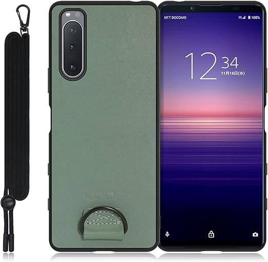 Amazon Loof Strap Shell Xperia 5 Ii Sog02 So 52a エクスペリア ケース カバー スマホケース ショルダーストラップ ショルダータイプ 首掛けストラップ ネックストラップ 取り外し可能 長さ調節 肩掛け 首掛け 軽い 薄い ハードケース ストラップホール シンプル