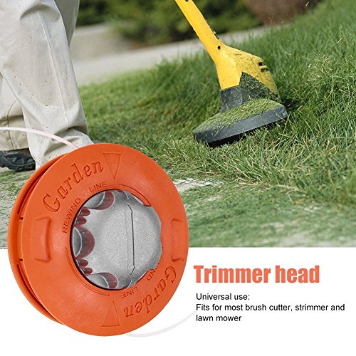 Fdit Grass Trimmer Head Aluminum Brush Cutter Head Strimmer Mower Universal Accessories for Lawn Garden