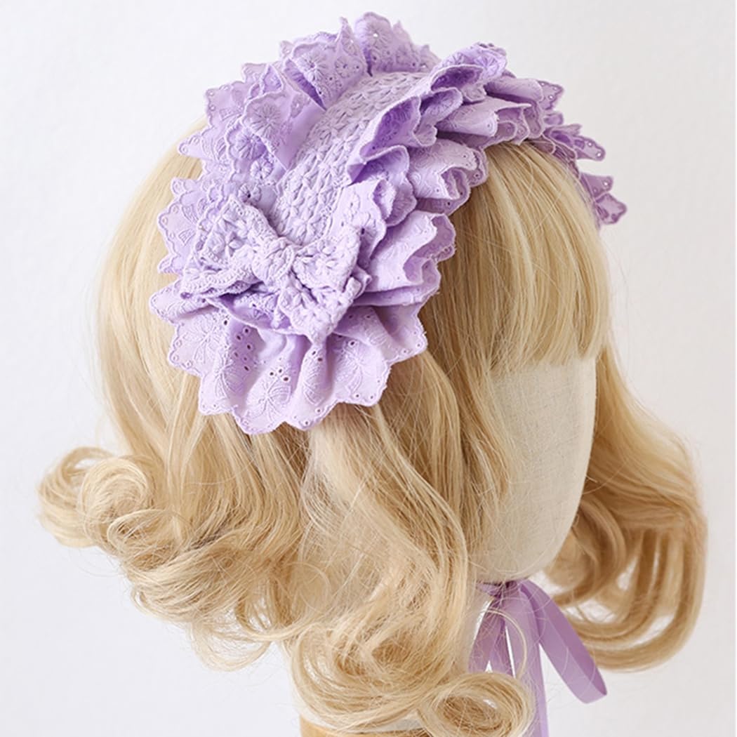 再販♡ ワイヤー入り　ハーフボンネット　ヘッドドレス　ロリータ　メイド　ゴスロリ 再販♡ ワイヤー入り ハーフボンネット ヘッドドレス ロリータ