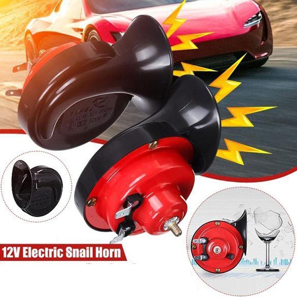 2-teiliges Auto-Horn Kit – Super Laut Mit 130 DB, Wasserdicht, 12V Für Auto, LKW, Motorrad & Boot
