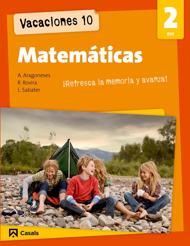 Vacaciones 10. Matemáticas 2 ESO (Cuadernos ESO) - 9788421853207