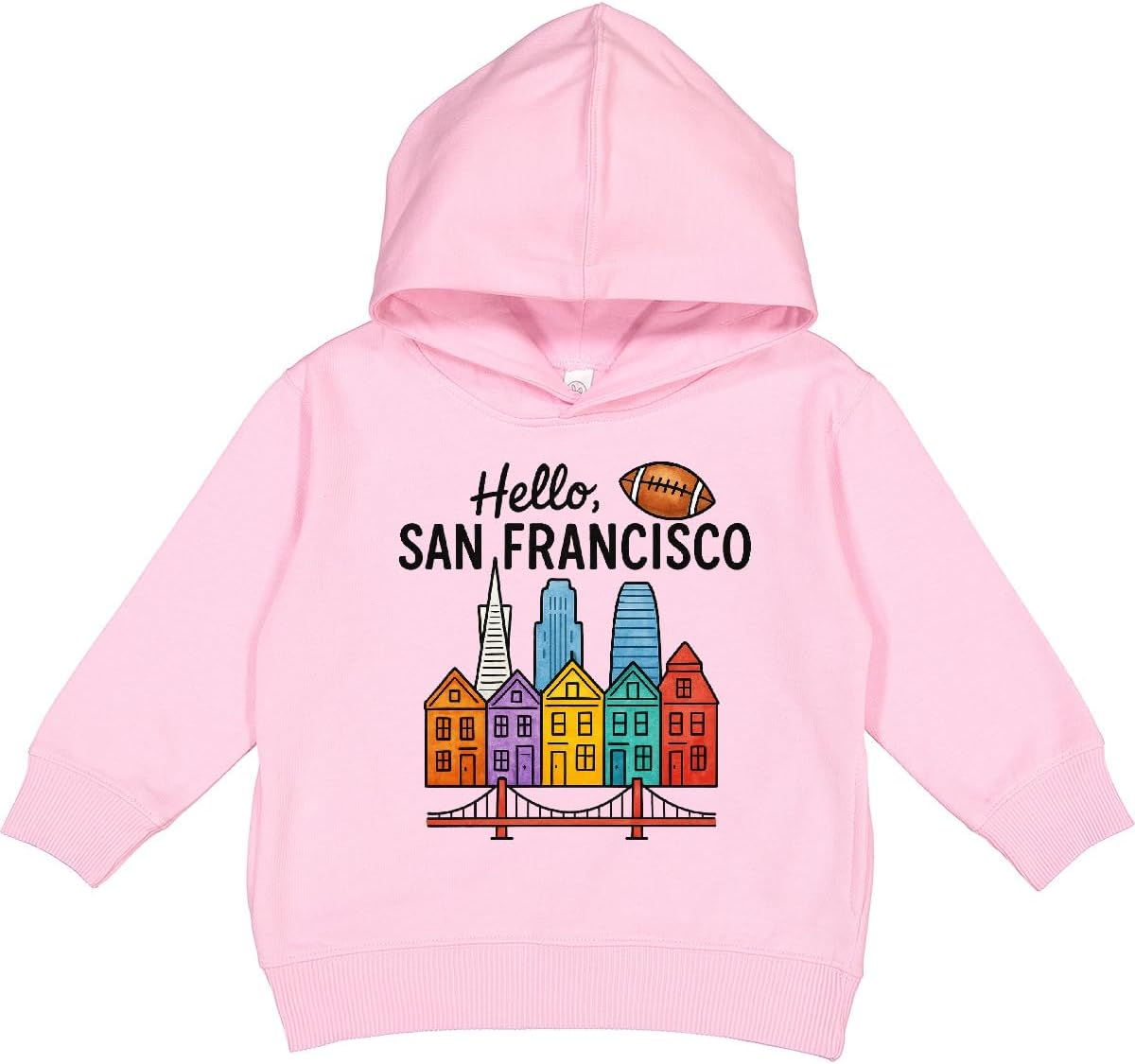 inktastic San Francisco California Toddler Hoodie