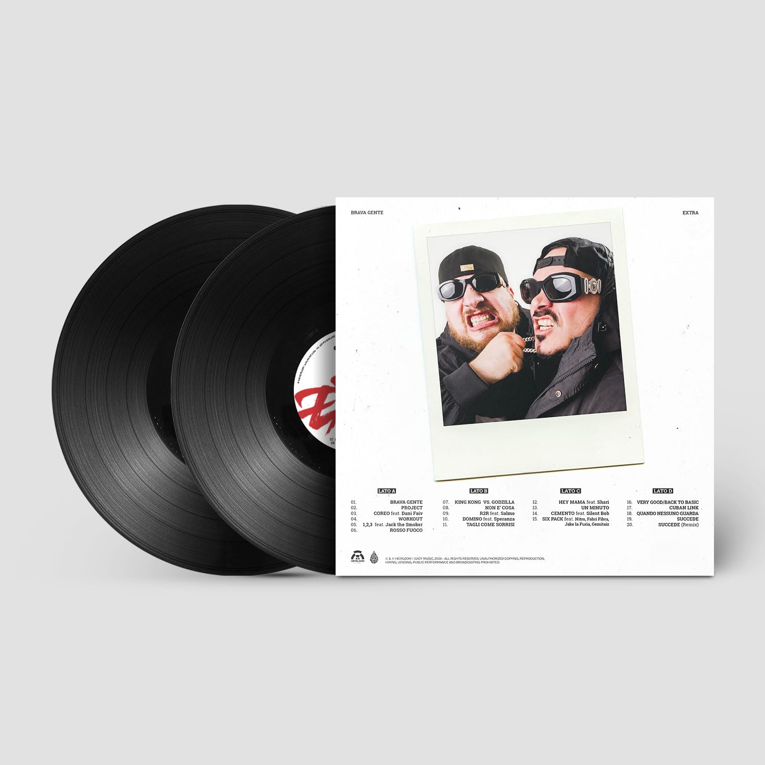 BRAVA GENTE - EXTRA (DOPPIO VINILE Autografato)