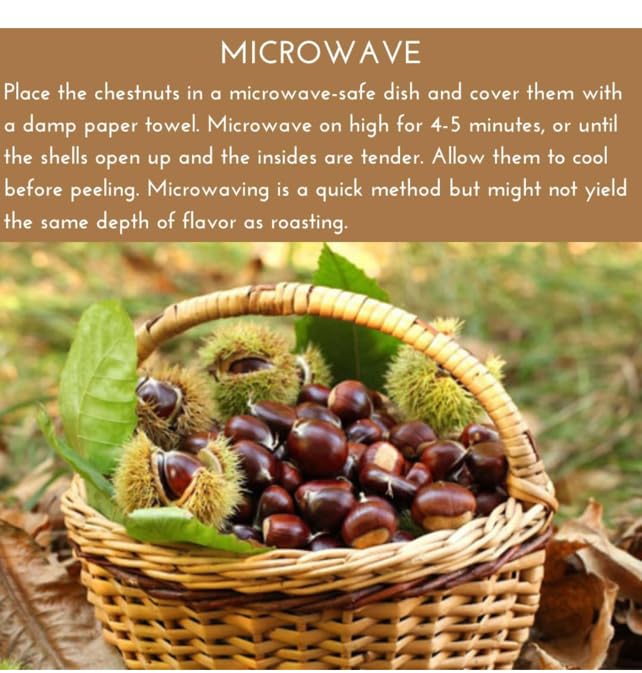 Castañas Crudas Frescas en Cáscara, 2 Lb miniatura 2