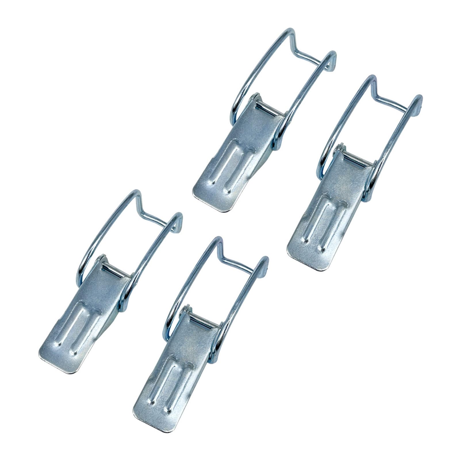 Msioytog 4Pcs Vacuum Component Clamps Strong Iron Substance Secure Locking Structure for Receptacles Permanent Vacuum Ear Clamps Set