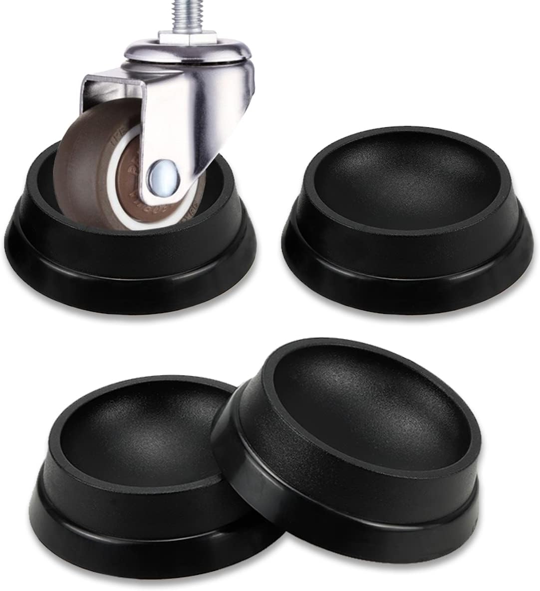 GDFYMI Office Furniture Casters Cups, Chair Leg Floor Protectors, Felt