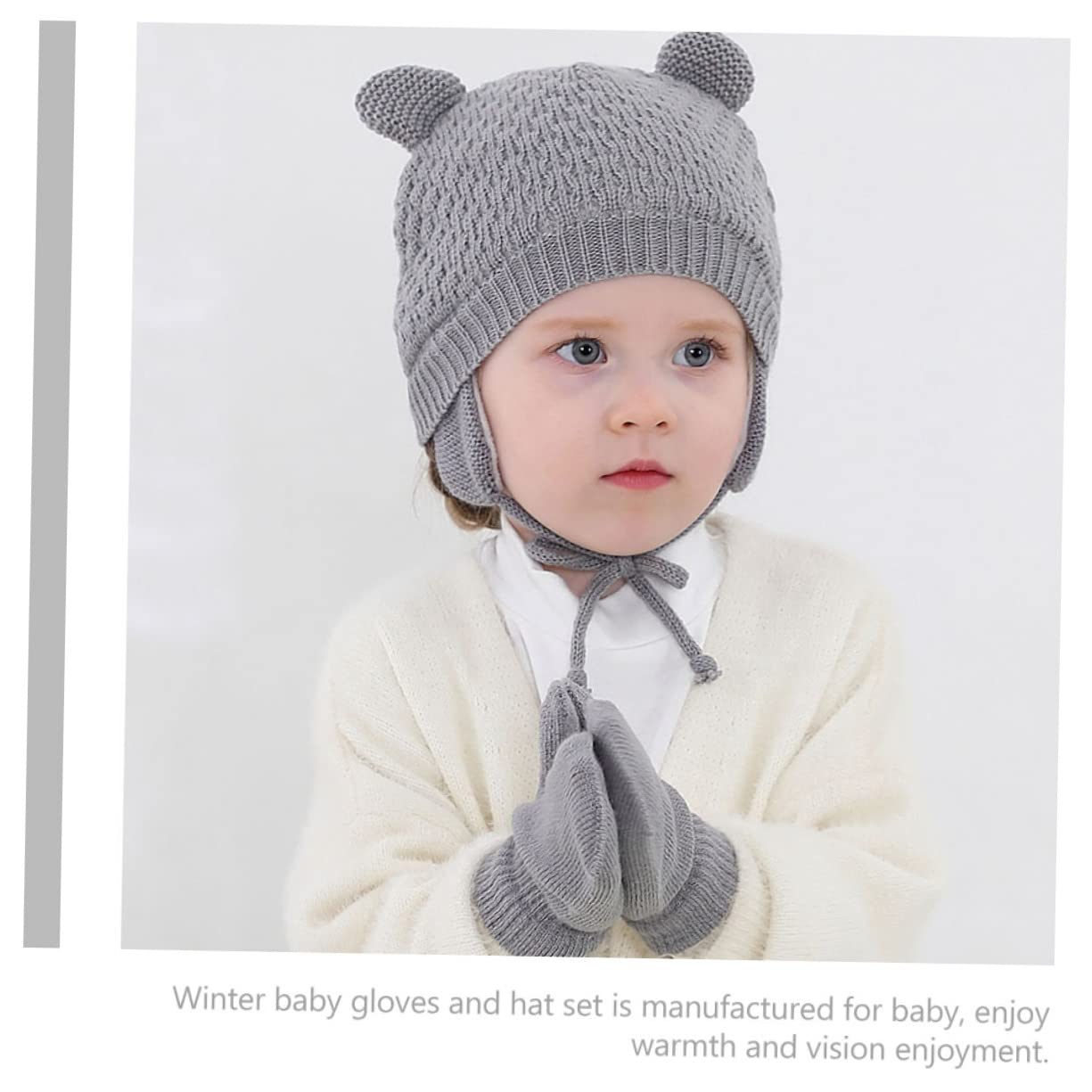 Lot De 3 Bonnets Tricotés Pour Enfants Pour Bébé Bonnets Tricotés Pour Garder Chaud Fournitures Pour Bébé Adorables Bonnets Chauds Pour Nouveau-nés