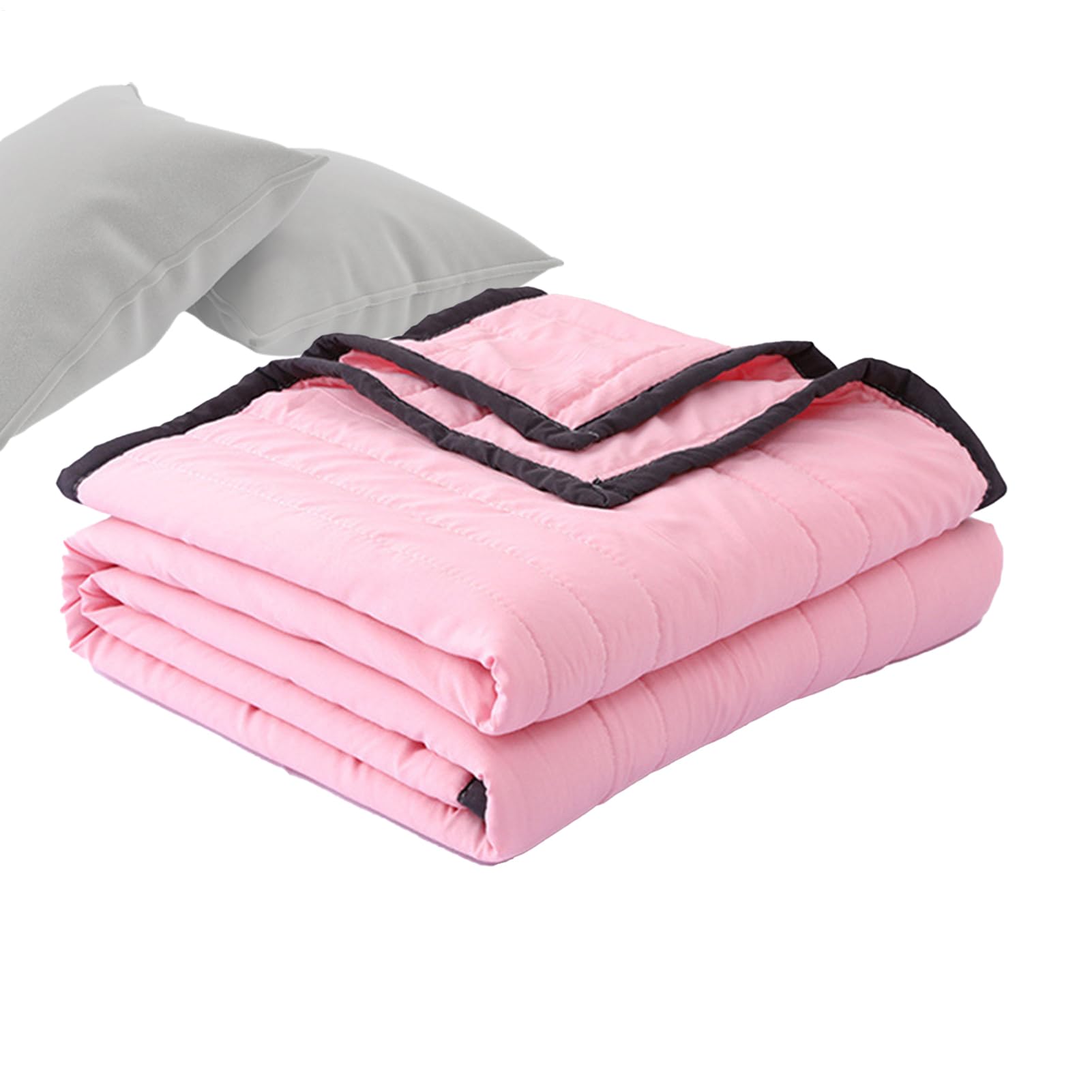 Manta refrescante ligera | Manta de enfriamiento fina transpirable para sofocos - Edredón fresco de verano, edredón reversible lavable a máquina para dormir con calor, sudores nocturnos