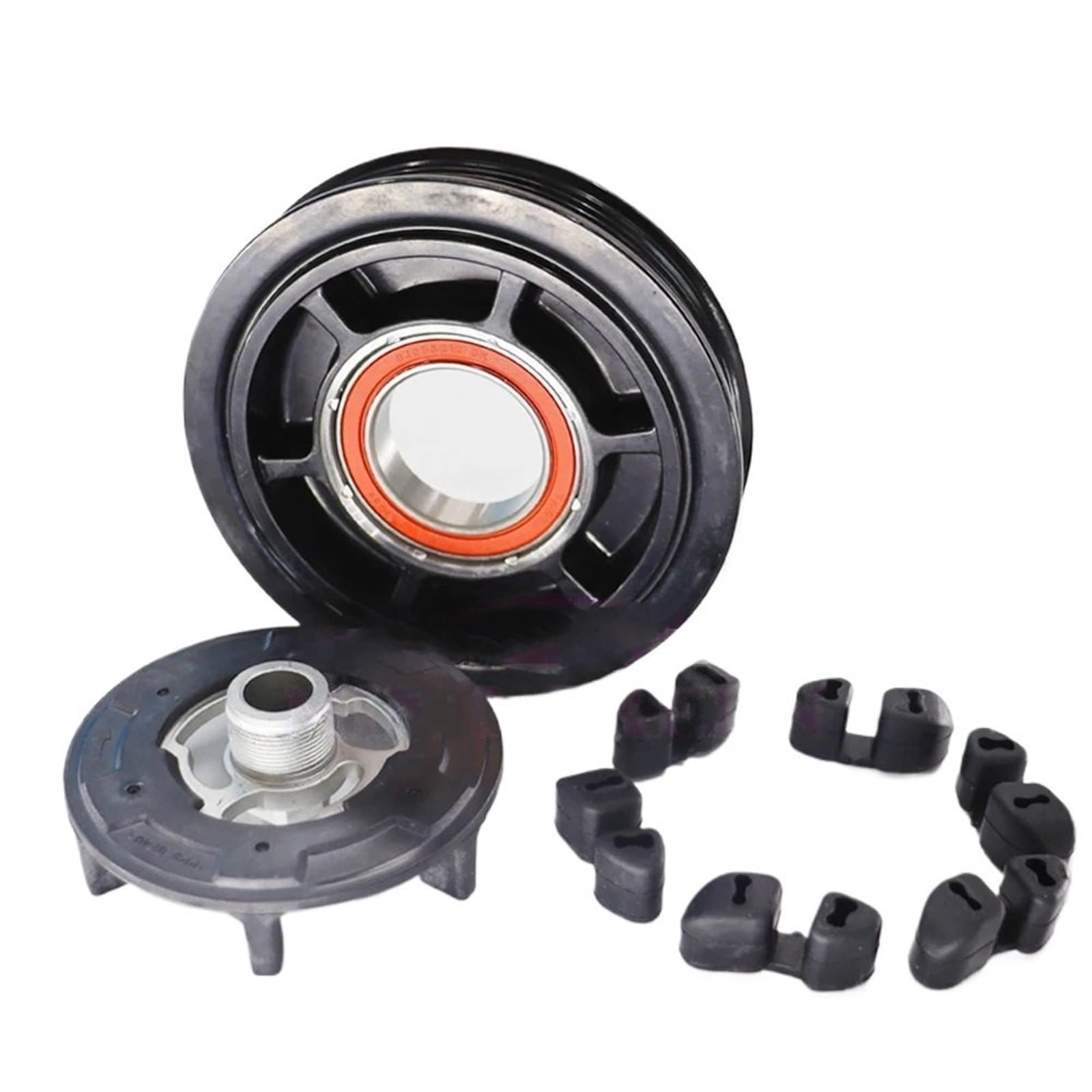 AC Compressor Clutch Kit Fit for Toyota Fit for Yaris Fit for Scion Xa Xb 1.5L 2006-2012 5SE09C 5SE11C Air Conditioning AC Compressor Clutch(AC Clutch)