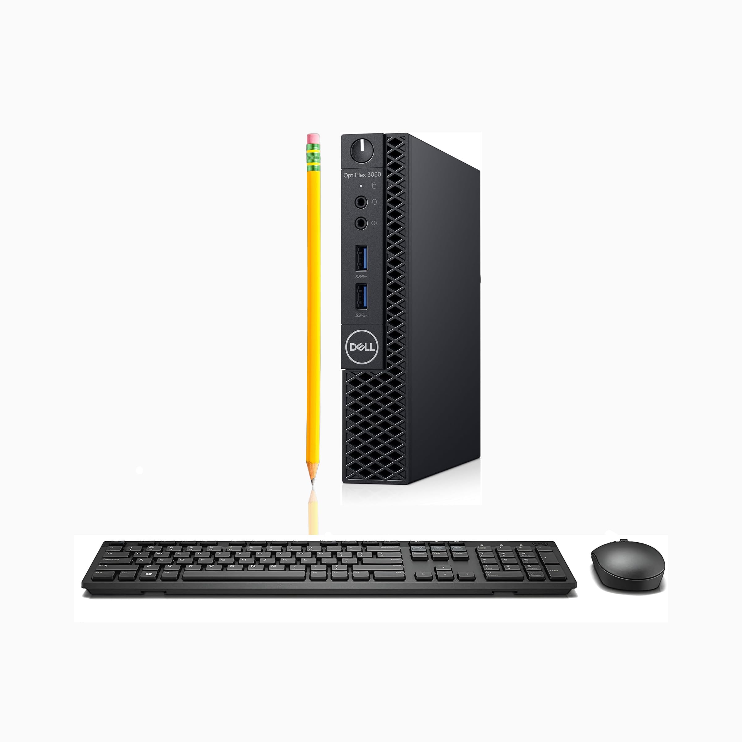 Dell OptiPlex 3060 Micro Desktop PC, Intel Core i5-8400T, 16GB