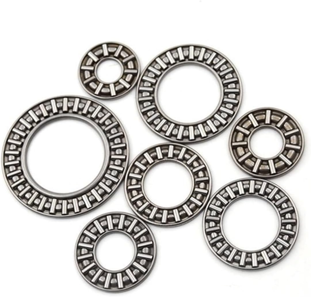 1/2/4/5/10PCS AXK0414/0515/0619/0821/1024/1226/1528/1730/2035/2542/3047/3552/4060/4565+2AS Flat Needle Roller Thrust Bearing(10PCS AXK1024)