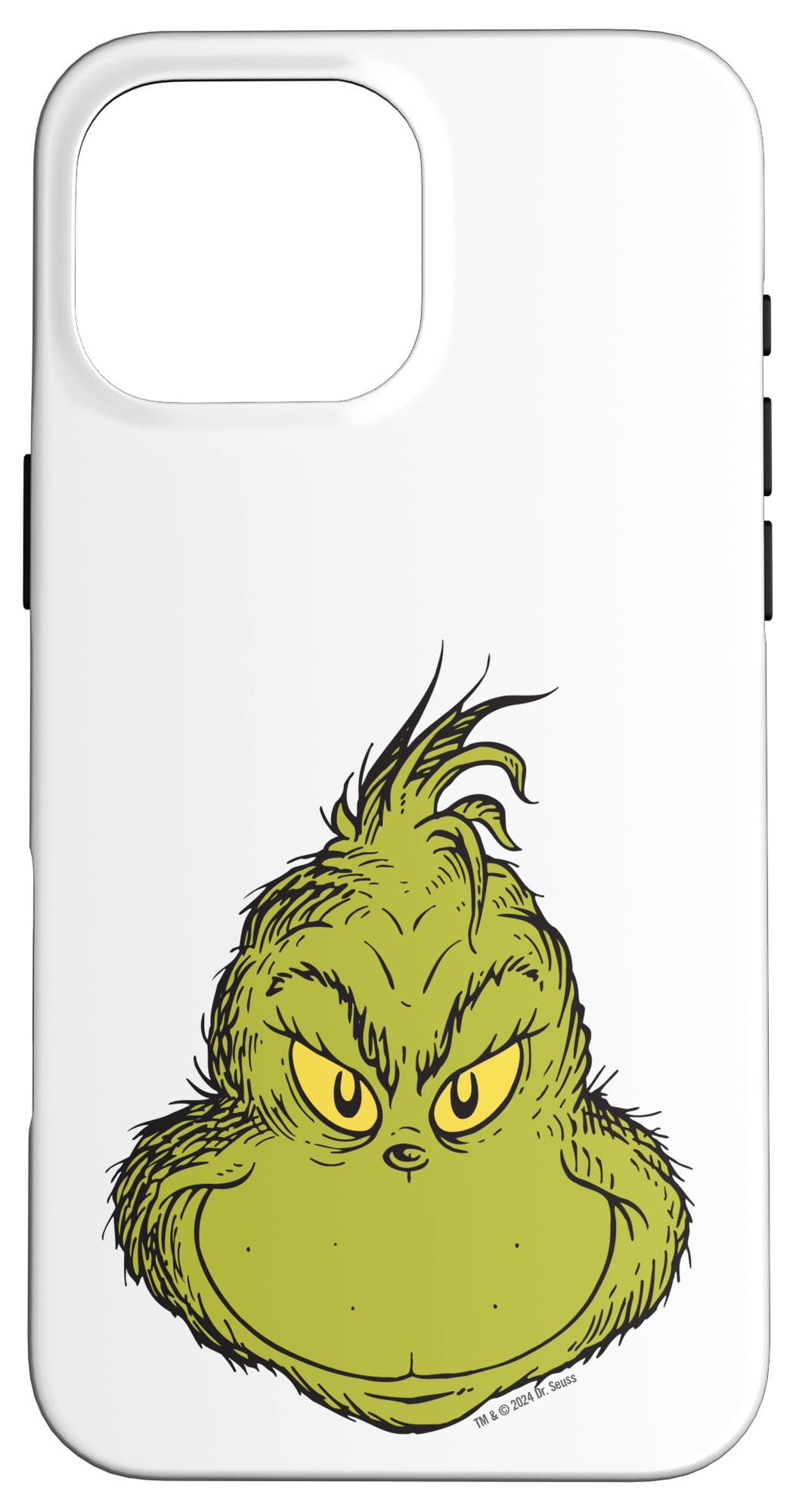 Amazon.com: Dr. Seuss Classic Grinch Face Case for iPhone 16 Pro Max : Cell  Phones & Accessories