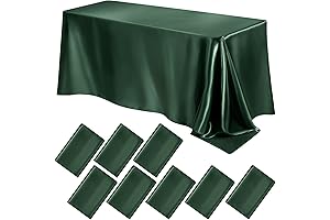 Lounsweer Satin Tablecloth for Rectangle Tables