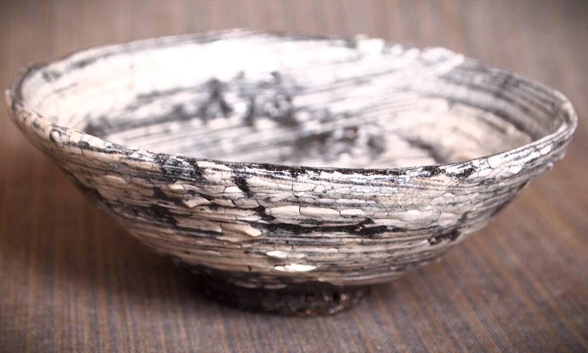 割引 作中川自然坊刷毛目唐津平茶碗B