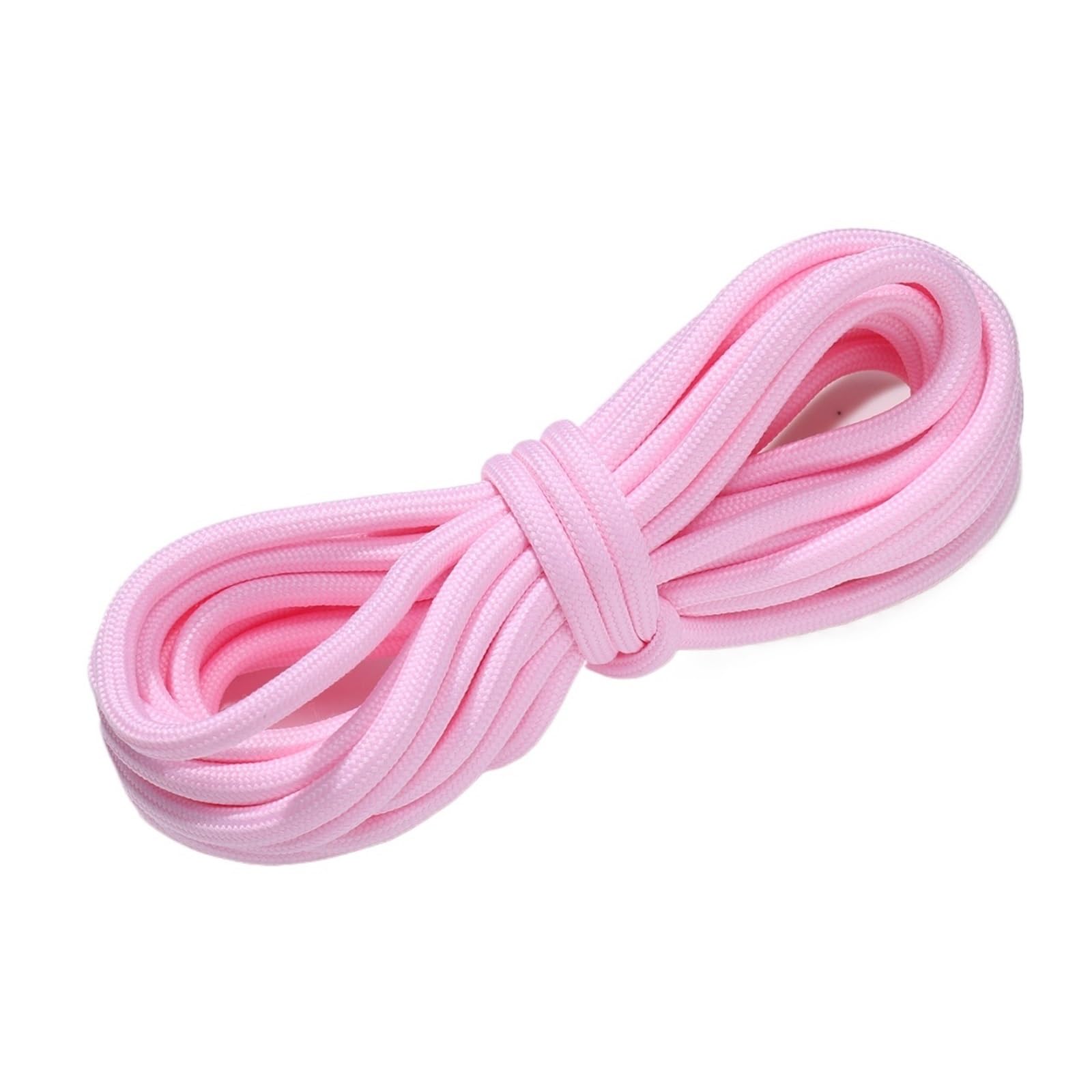 Cotton Macrame Cord 5Meters 4mm Solid Color Core Spun Cotton Braided Rope for DIY Tapestry Phone Bag Pendant Pet Leash Handcraft Dec Accessories(Color 6)