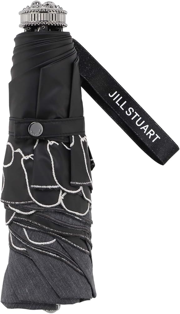 Amazon | [ジルスチュアート] 日傘 折りたたみ 傘 完全遮光 晴雨兼用