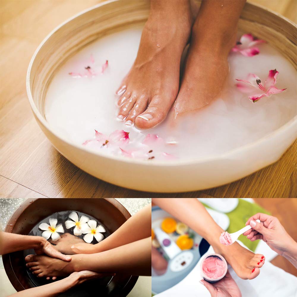 100 pz Stivaletti Monouso In Plastica Trasparente Paraffina Bagno Liners per Pedicure Hot Spa Cera Trattamento Del Piede Borse