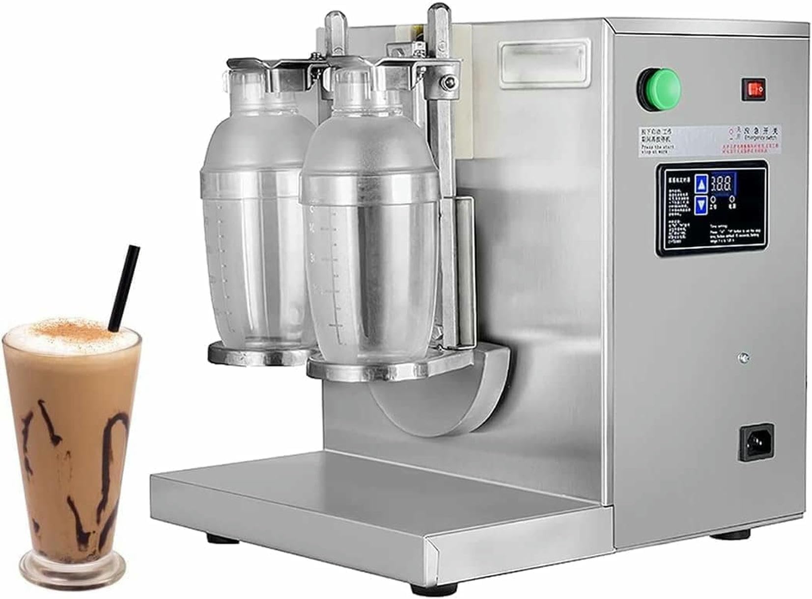 Shaker Elektryczny Do Herbaty Z Mlekiem, Mlecznik, Podwójna Herbata Z Mlekiem, Mikser Soków I Napojów Do Restauracji I Kawiarni~/
