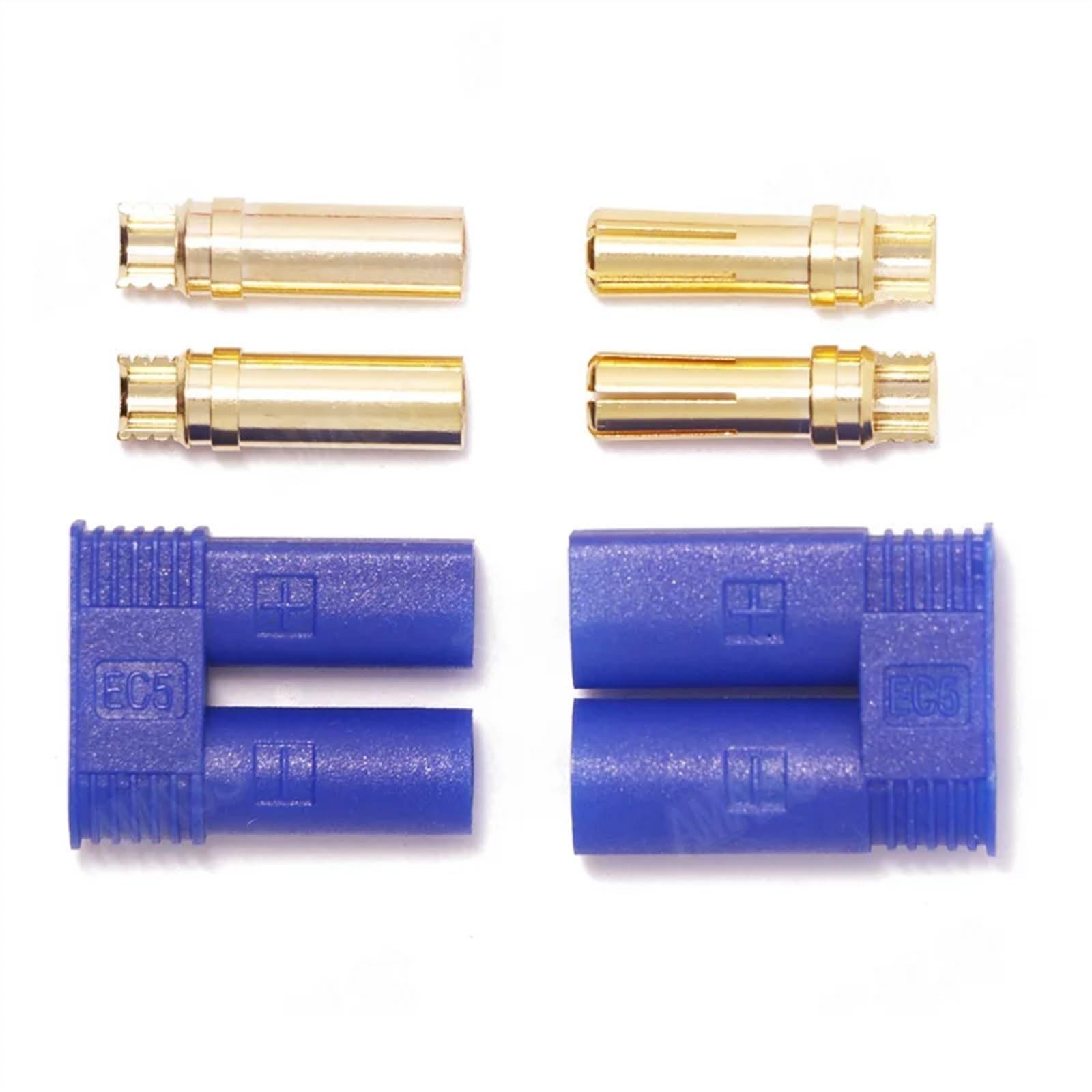 Connecteur de Balle EC2 EC3 EC5 mâle Femelle, 100 Paires, Prise à tête Banane 2.0MM 3.5MM 5.0MM(EC5)