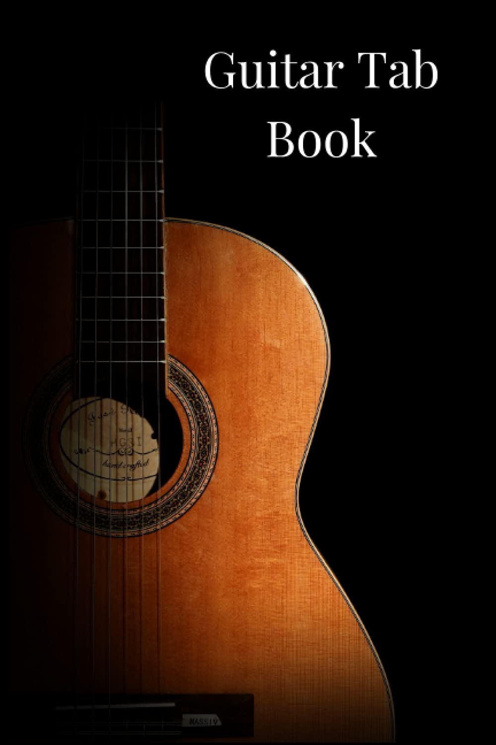 Guitar Tab Book: Blank 6x9 guitar tablature notebook