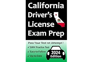 Best CA DMV Driver License Exam Prep Book