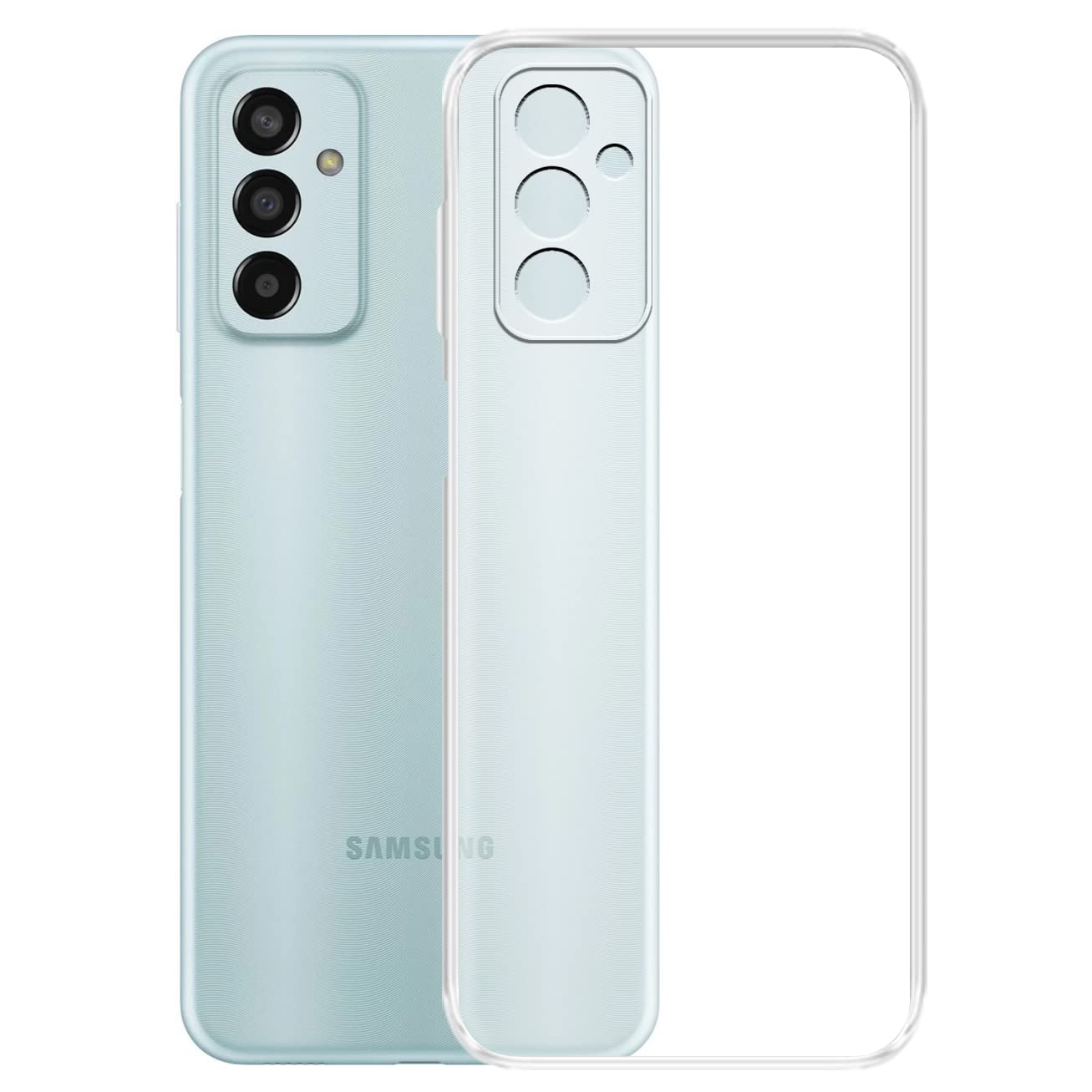 Amazon Brand- Solimo Silicone Soft & Flexible Back Phone Case for Samsung Galaxy F13 (Transparent) (B0B6FP5NN7) Amazon Price History, Amazon Price Tracker