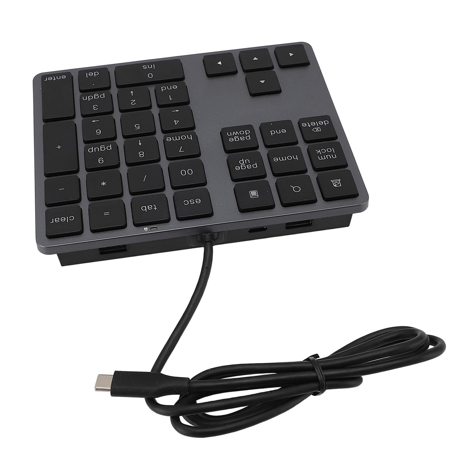 POENVFPO Tastiera Numerica Tastiera Numerica Cablata Trasferimento Rapido dei Dati Sottile, Elegante e Portatile per Utenti OS X Funzionamento Conveniente