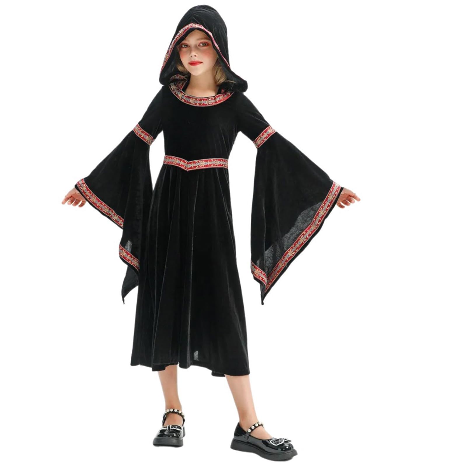 Mystical Courts Themen Kinderkleid mit Kapuze | Hoodie Upgrades für die Halloween Party, Enchanting Courts inspiriert Kinderkleid mit Kapuzen