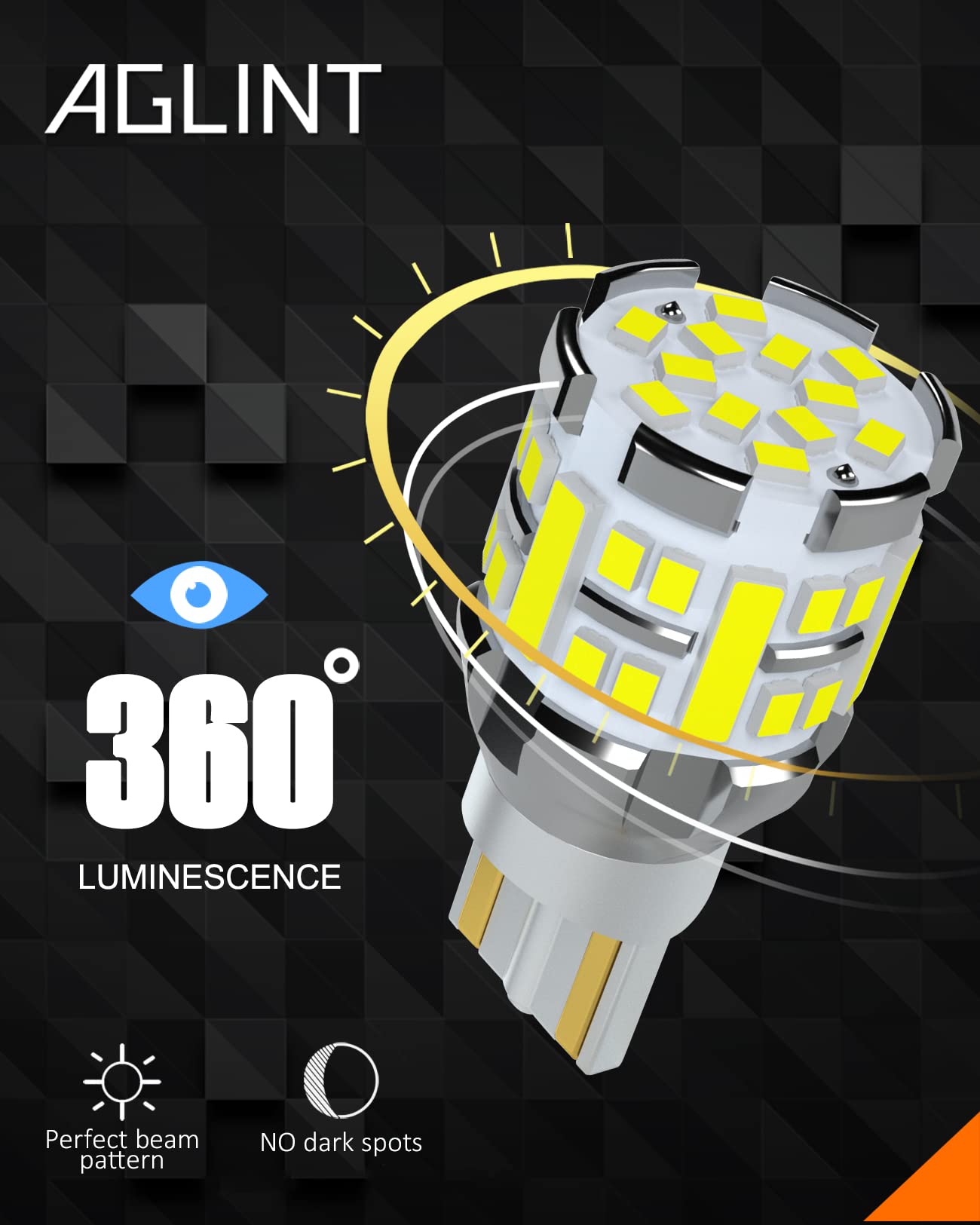 T15 W16W LED Żarówki CANBUS Bez Błędów 42SMD 921 912 955 Klin do Samochodowych świateł cofania tylnych Wstecznych Światło 12V 24V 6500K Biały Zestaw 2 szt
