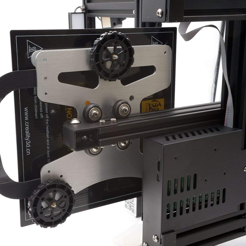 [Gulfcoast Robotics] Modular Y Carriage Plate Upgrade for Ender 3 and Ender 3 PRO 3D Printers (3-Point Leveling Adjustment)