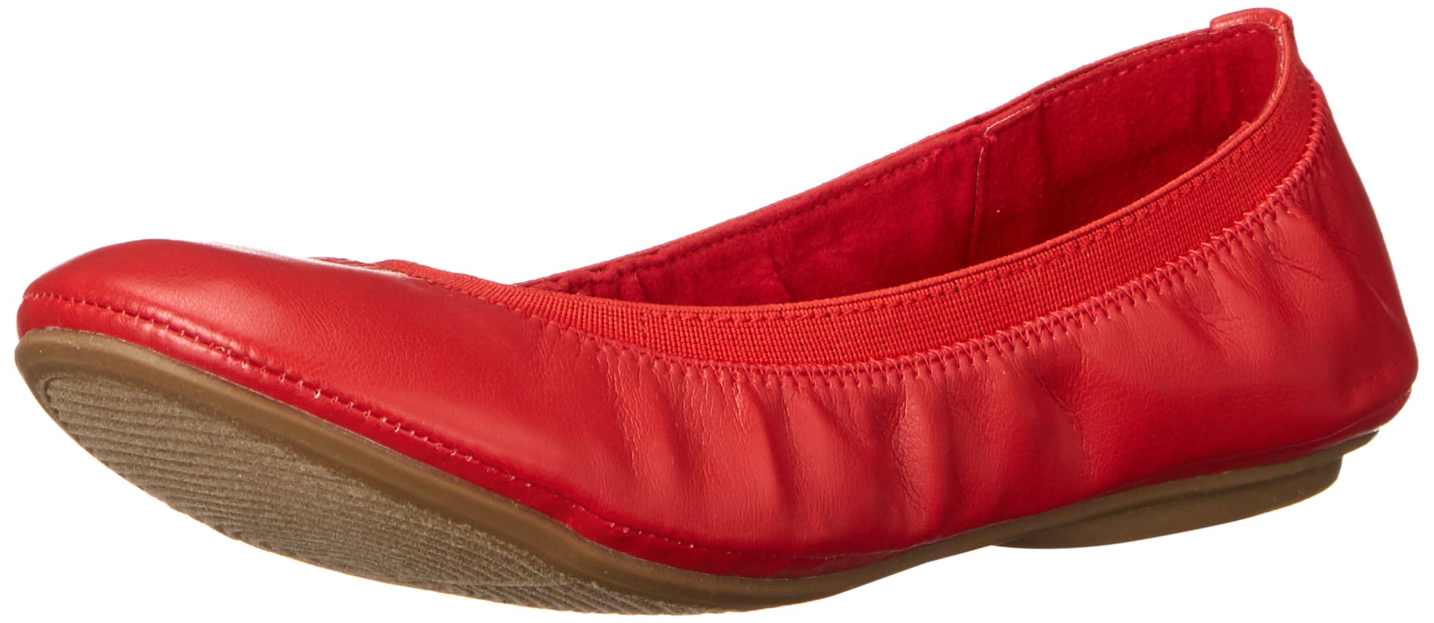 Bandolino Women's Edition Ballet Flat, Red, 4.5 UK