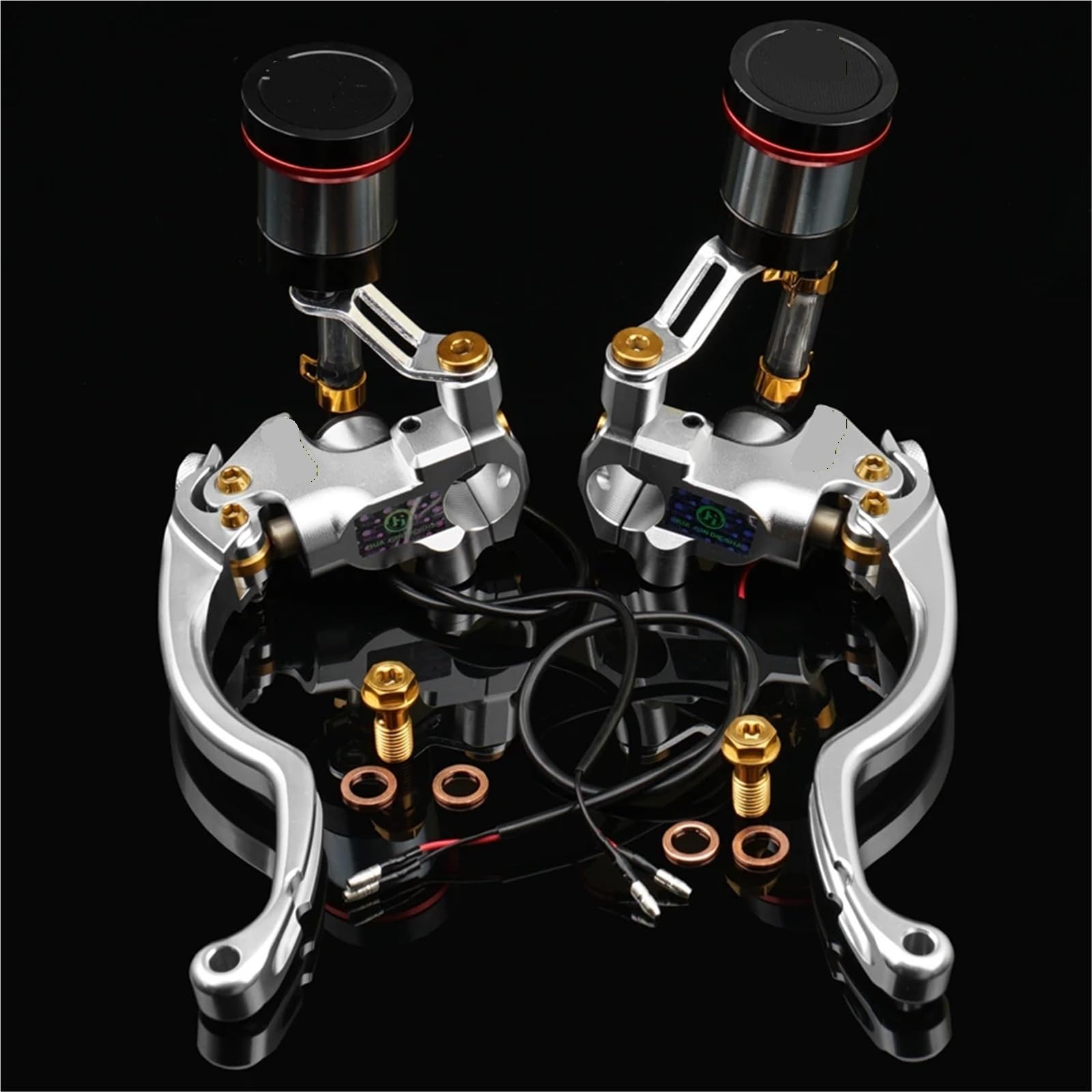 Compatible con Aprilia, Compatible con BMW 17,5 | Bomba de freno/embrague radial 17.5 RCS.(Silver right)