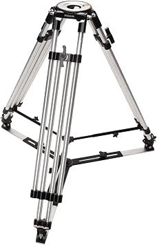 PROAIM Mitchell Heavy-Duty Camera Tripod Stand with Spreader. Twin-Spiked Feet, Aluminum Legs. Height 35-66". 250kg/551lb Payload P-MTCL-STD