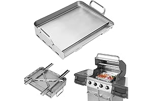 Griddle Grill Attachment for Enhanced Outdoor Cooking