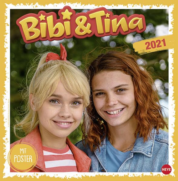 Bibi und Tina 2021. Die Serie Broschurkalender, silver