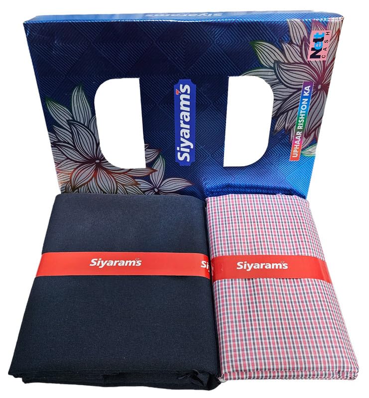 siyaram's Shirt & Trouser Fabric in Box Packing (Shirt-2.35 m, Pant-1.25 m)-picture-55