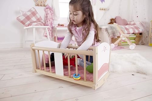 Hape Cuna para Muñeca - Accesorios para Juegos de rol