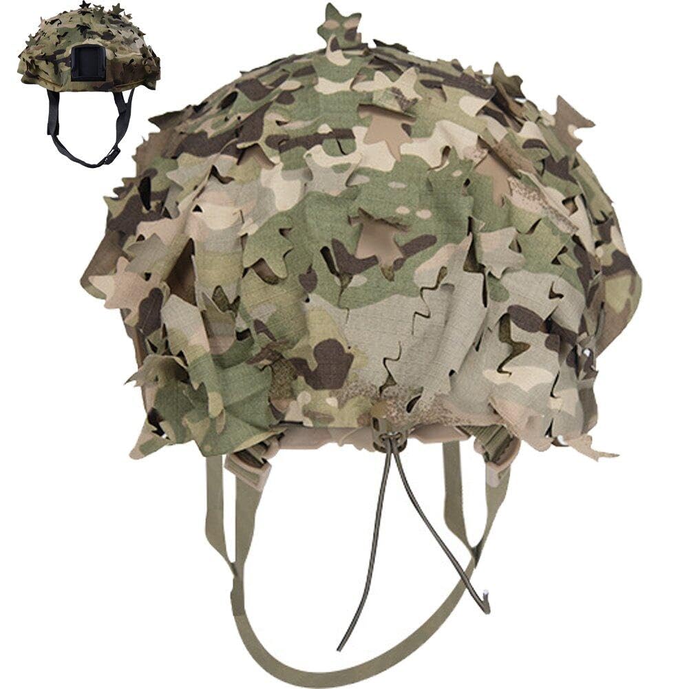 Amazon.co.jp: タクティカルヘルメットカバー エアソフト ファスト