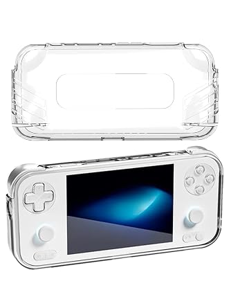 UYRUREL Compatible with AYANEO Pocket S Mini Handheld Game Console Soft TPU Material, Shock-absorbing and Anti Drop Protection Soft Shell,Clear