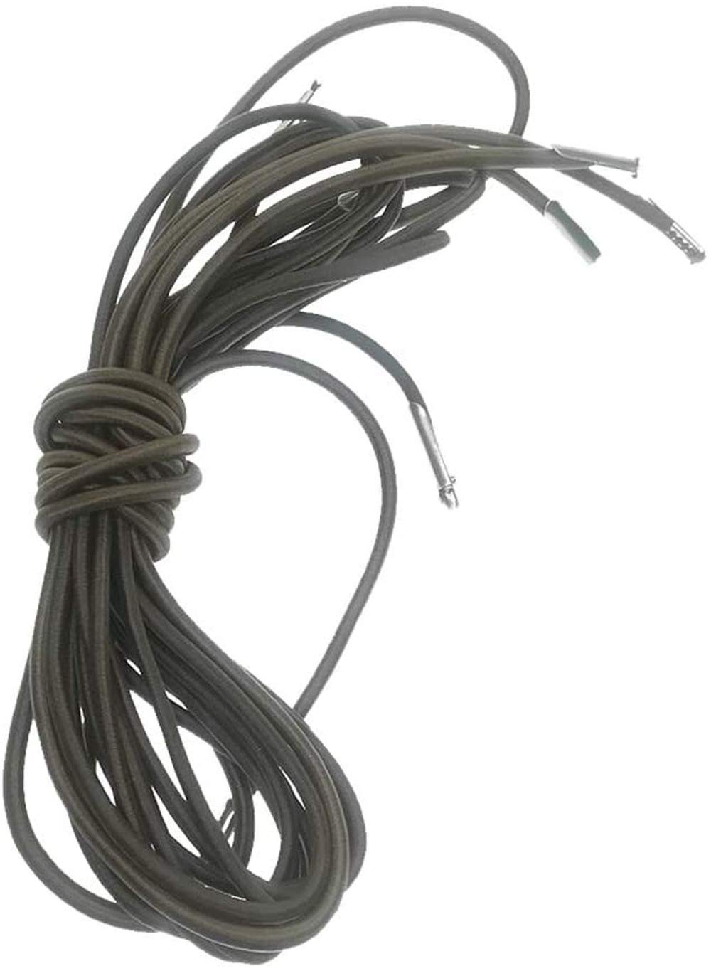 Lounger Chairs Rope,Garden Sun Lounger Chairs Universal Elastic Replacement Cords Laces Repair Tool Kit 1.35m/2m (4 Pack) (Coffee)