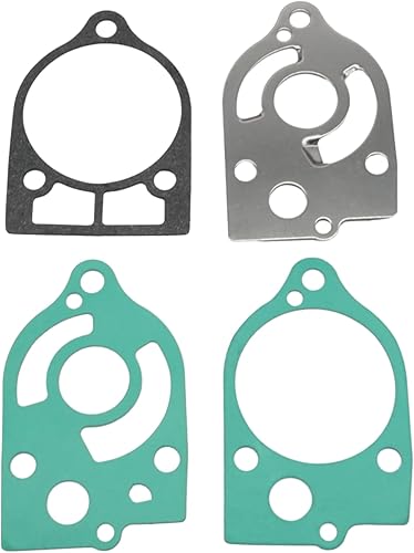 Miniatura 5 de 77177A3 Kit de impulsor de bomba de agua con impulsor 20268 compatible con motores fueraborda Mercury y Mariner de 2 ciclos 30-70 HP 46-77177A3