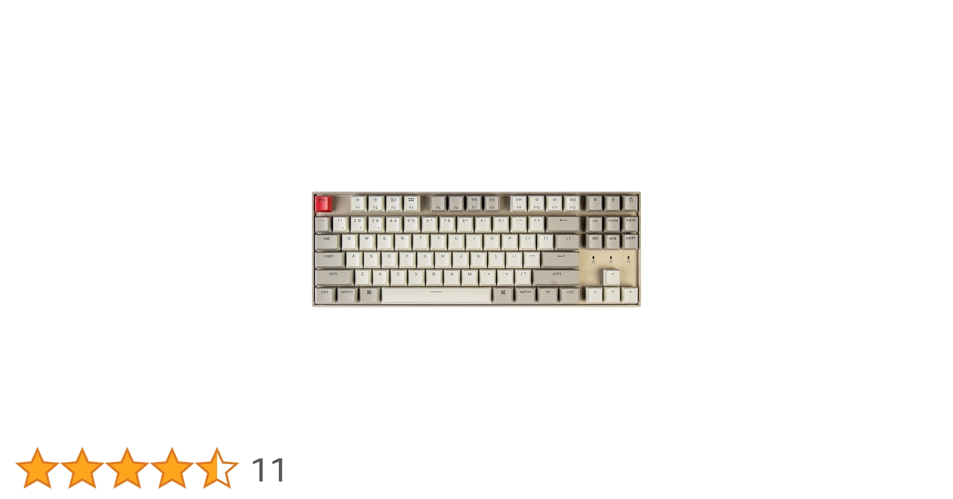 Keychron K8 メカニカルキーボード 本体 赤軸 Keychron K8 ノンバックライト・ワイヤレス・メカニカル