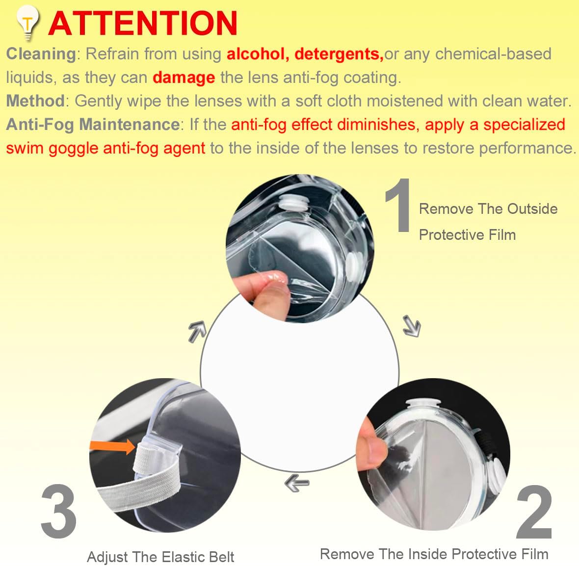 4 Pack Protective Safety Goggle for lab chemistry soft lightweight goggles over prescription glasses Anti-Splash worker construction Eye protection Science Onion Cutting and More White - Image 4