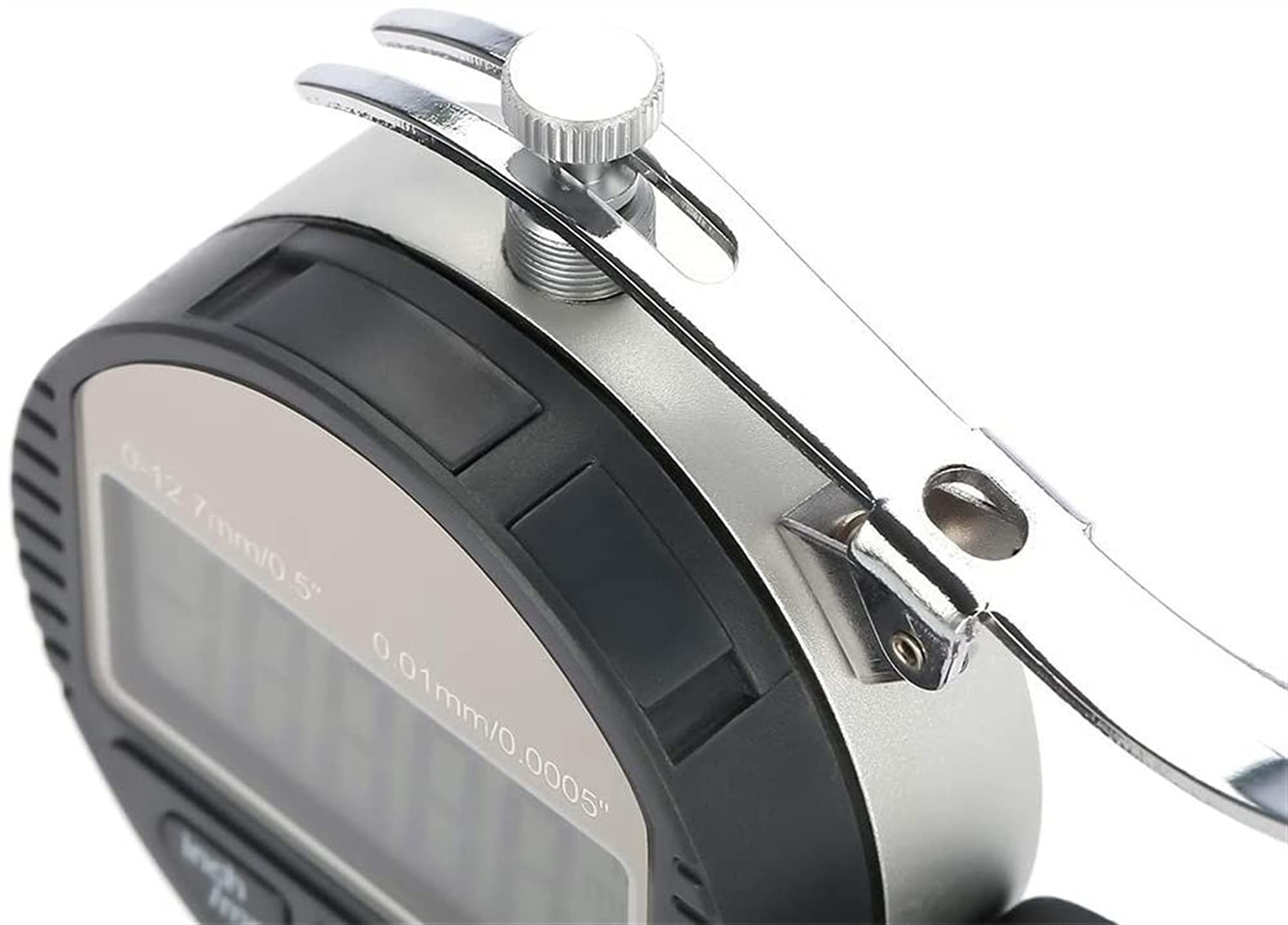 SwePer Cyfrowy miernik grubości, 0,01 mm zakres 0-12,7 mm praktyczny dokładny wyświetlacz LCD miernik grubości narzędzie pomiarowe zaciski