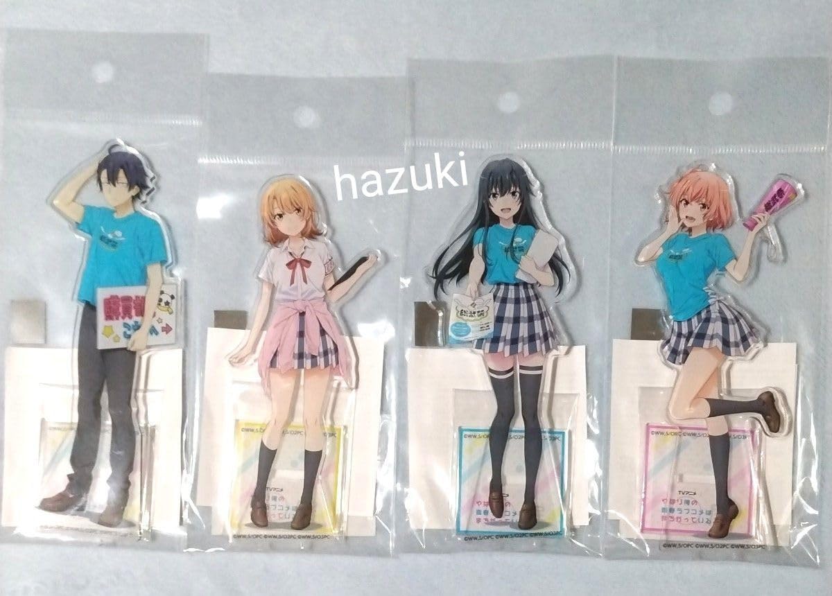 Amazon.co.jp: 俺ガイル展 比企谷八幡 雪ノ下雪乃 由比ヶ浜結衣 一色