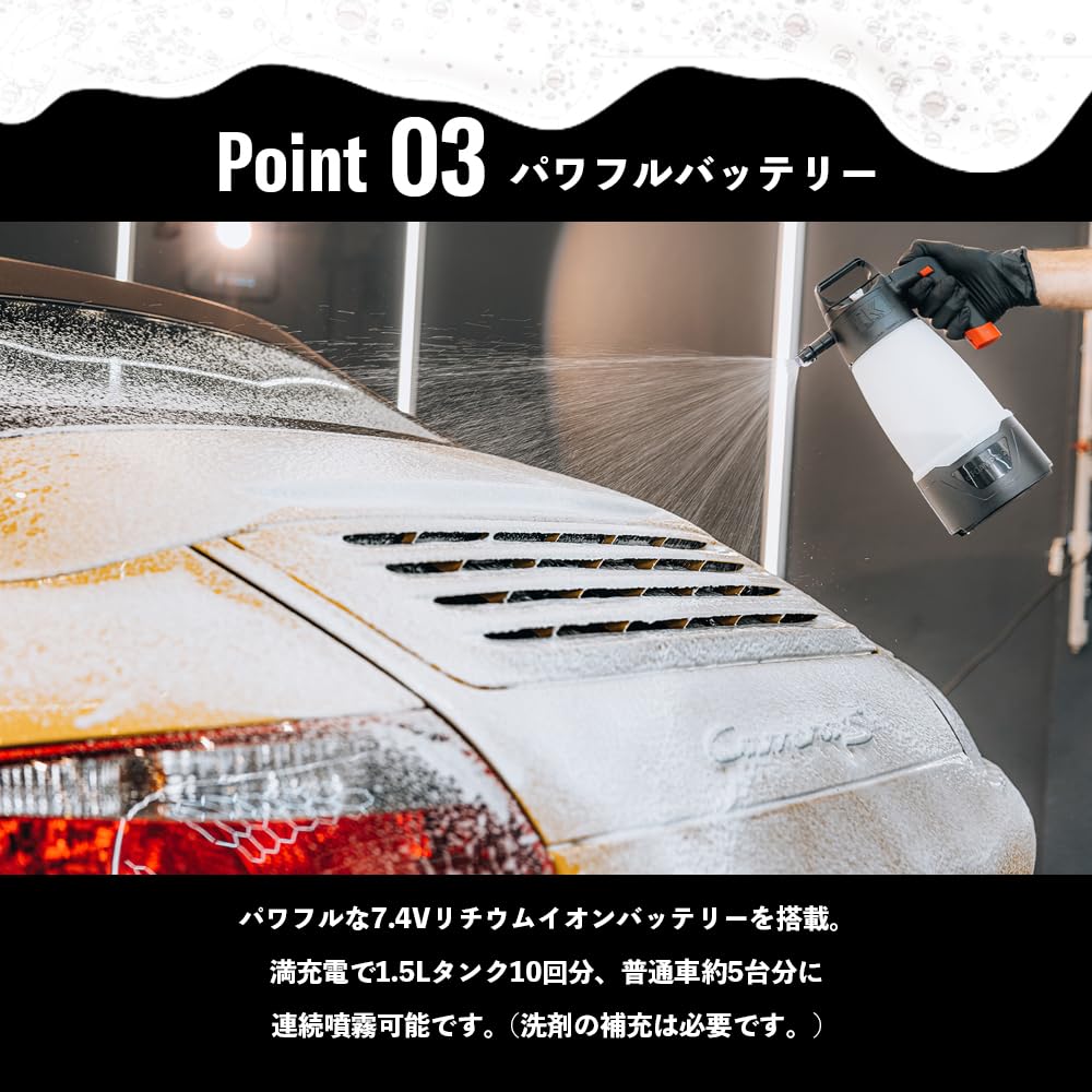 Amazon.co.jp: 【 日本正規品 】 iK e FOAM PRO 2 電動 フォームガン 