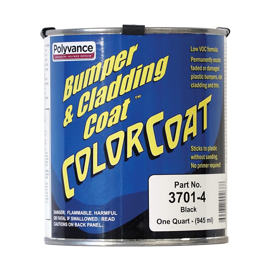 Polyvance 3701-4 Bumper & Cladding Color Coat Quart Can