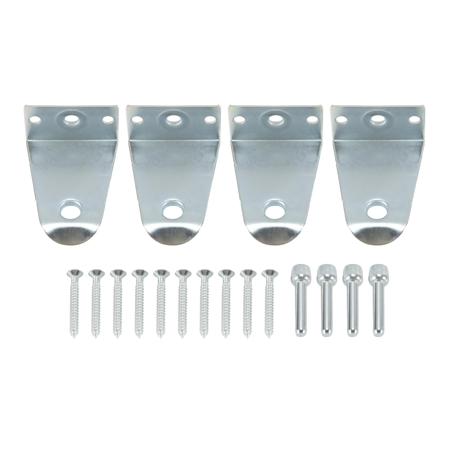 CTRLZS Metal Hold Down Brackets and Pins, Blind Brackets Blind Holder Replacements for Horizontal Blind Shades Window