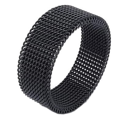 MEENAZ Rings for Men Combo Boyfriend gents friends girls Blue gold Silver Ring for Boys 3 Stainless Steel finger Rings Stylish Valentine Gifts Thumb band black ring for men mens ring Fashion AM406